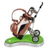 Dual-Purpose Golf Pen Holder With 3-Piece Pen Set, Office Desk Decor, Cake Topper, Birthday Gifts for Golfers, Fans, Women, Men, Dad view 3