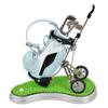 Dual-Purpose Golf Gift Golf Pen Holder with 3 Pieces Golf Pen Set,Office Desk Decor, Golf Cake Topper Golf Birthday Gifts for Golfer Golf Fans Souvenir Women Men view 3
