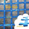 DREAMOSA Climbing Net for Kids Indoor,Cargo Net Climbing Adult,Ninja Line Obstacle Course Swing Set Jungle Gym Playground Safety Nets Netting Climbing Ladder,Polyester Webbing Heavy Duty,Blue view 2