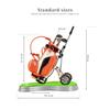 Dual-Purpose Creative Exquisite Golf Pen Holder with 3 Club Pens, Office Desk Decoration, Golf Souvenir for Golfer Fans view 4