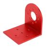 RC Motor Base Metal L Shape Brushless Motor Mount Holder Seat for 4082 5055 Motors with 25mm/30mm Hole Distance(red) view 1