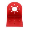 RC Motor Base Metal L Shape Brushless Motor Mount Holder Seat for 4082 5055 Motors with 25mm/30mm Hole Distance(red) view 3