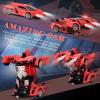 Dolanus Remote Control Car - Transform Robot RC Cars Contains All Batteries: One-Button Deformation and 360 Degree Rotating Drifting, Present Christmas Birthday Gift for Boys/Girls view 3