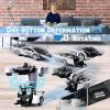 Dolanus Remote Control Car - Transform Robot RC Cars Contains All Batteries: One-Button Deformation and 360 Degree Rotating Drifting, Present Christmas Birthday Gift for Boys/Girls view 3