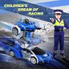 Dolanus Remote Control Car - Transform Robot RC Cars Contains All Batteries: One-Button Deformation and 360 Degree Rotating Drifting, Present Christmas Birthday Gift for Boys/Girls view 4