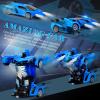 Dolanus Remote Control Car - Transform Robot RC Cars Contains All Batteries: One-Button Deformation and 360 Degree Rotating Drifting, Present Christmas Birthday Gift for Boys/Girls view 3