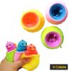 Chick Stress Squeeze Toy 3 Pack Cute Animal Pop Out Funny Toys Anti Stress Soft Sensory Toys for Adults Kids Boys Girls Easter Gifts (Boxed) view 4