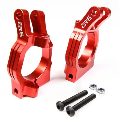 GTBRacing CNC Aluminum C-Hub Steering C Hub Seat Universal for 1/5 RC Car LOSI DBXL DBXL-E V1.0/2.0 MTXL Upgrade Parts (Red)