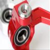 GTBRacing CNC Aluminum RC Car 1/5 LOSI Desert Buggy DBXL DBXL-E V1.0/2.0 MTXL Universal Front Steering Spindle Knuckled Hub Set Upgrade Parts (Red) view 3
