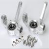 GTBRacing CNC Aluminum RC Car 1/5 LOSI Desert Buggy DBXL DBXL-E V1.0/2.0 MTXL Universal Front Steering Spindle Knuckled Hub Set Upgrade Parts (Silver) view 1