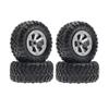 ND 4Pack Track Wheel Tyres Tires Upgrade 1/16 for WPL B14 C24 for Military Truck for RC Car view 1