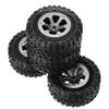 ND 4Pack Track Wheel Tyres Tires Upgrade 1/16 for WPL B14 C24 for Military Truck for RC Car view 3