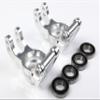 GTBracing CNC Aluminum Rear Wheel Hub Carrier for LOSI DBXL, DBXL-E /2.0, MTXL RC Car 1/5 Upgrade Parts (Silver) view 1