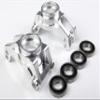 GTBracing CNC Aluminum Rear Wheel Hub Carrier for LOSI DBXL, DBXL-E /2.0, MTXL RC Car 1/5 Upgrade Parts (Silver) view 2