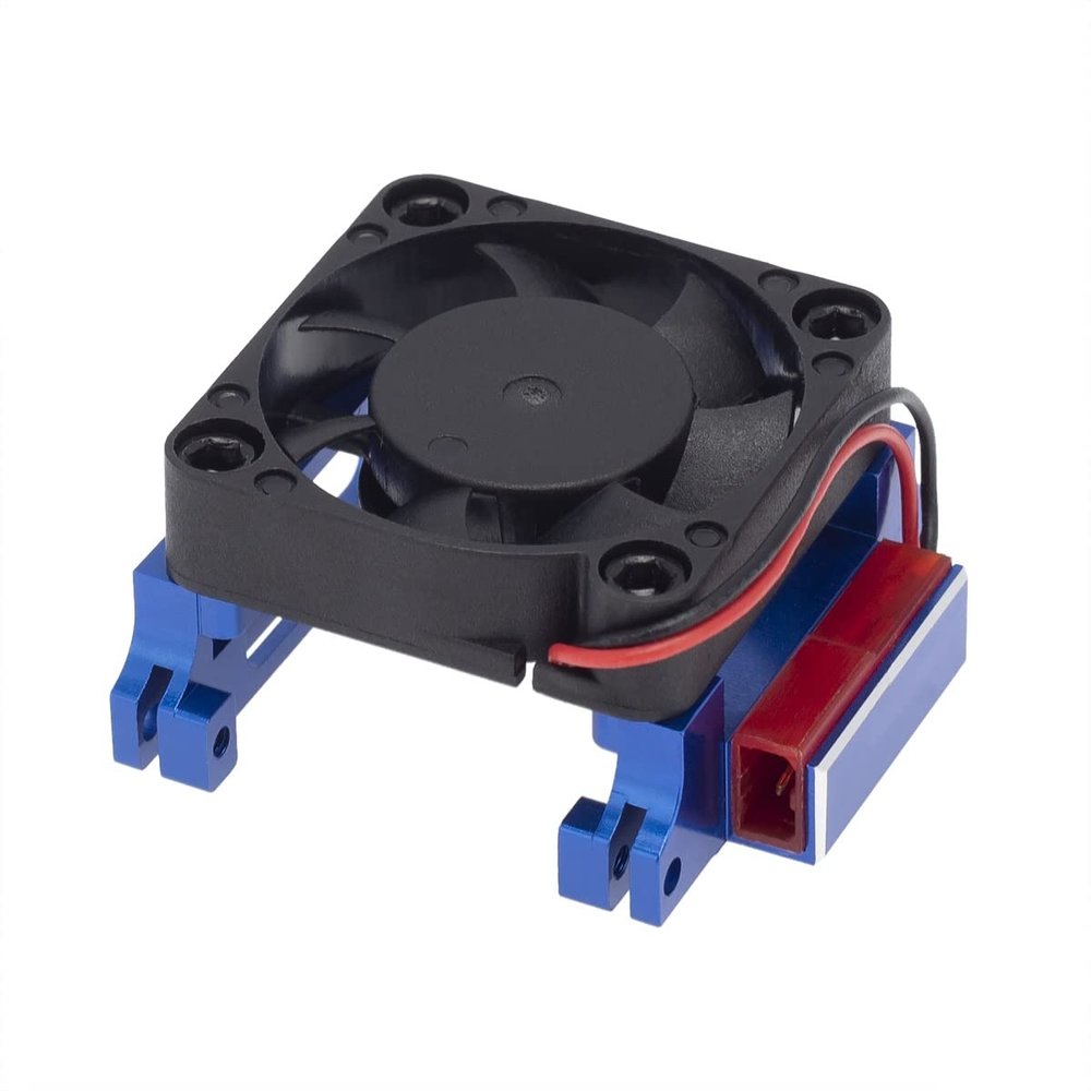 1:10 Aluminum+ABS Power Cooling Fan Kit for TRAXXAS Slash 4X4 2WD Brushless ESC
