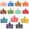DND Dice Set, 25 X 7 (175 Pieces) Polyhedral D&D Dice Set Three-Color, Two-Color and Monochrome Dice for Dungeons and Dragons with 1 Black Bags view 4