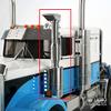Metal Air Filter Led Daylight for Lesu 1/14 Scale Rc DIY Tractor Trucks Toys Parts view 4