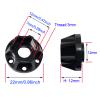 AMOGOT 4Pcs RC Metal 12mm Hex Wheel Hubs Adapters for 1.9/2.2inch Beadlock Wheel Rim Axial Scx10 Trx4 Wraith Gen7 Gen8 D90 CC01 1/10 RC Crawler (12mm) view 2
