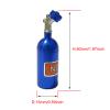 AMOGOT 2Pcs RC Simulation Decoration NOS Nitrogen Bottle for 1/10 RC TRX4 Axial SCX10 90046 Redcat GEN7 gen8 D90 TF2 Tamiya CC01 HSP Rock Crawler (Blue) view 2