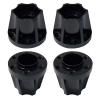 AMOGOT 4Pcs RC Metal 12mm Hex Wheel Hubs Adapters for 1.9/2.2inch Beadlock Wheel Rim Axial Scx10 Trx4 Wraith Gen7 Gen8 D90 CC01 1/10 RC Crawler (18mm) view 1