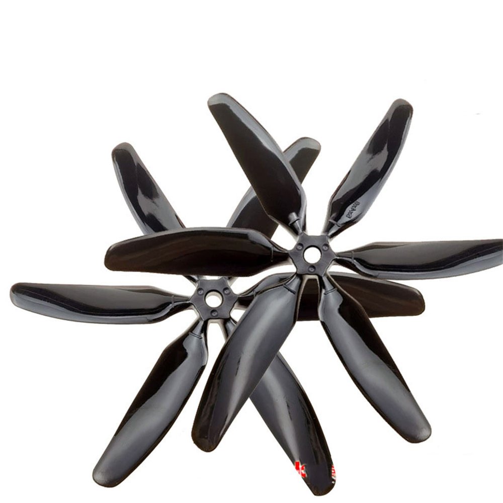 Makeup mirror 10pcs 5X4X6 six-Blade Propeller, 5 inch Model Airplane, 250FPV Racing Four-axis Forward and Backward propellers 504060