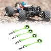 RC Car Body Clips Pins, 4 Pack Universal Metal and Silicone Shell Retainers, Green, Compatible with ARRMA Axial SCX10 D90 GEN8, 1/10 Scale Model Cars view 2
