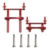Vgoohobby Metal Front & Rear Body Mounts Shell Post Fixing Bracket Compatible with Traxxas TRX4 Defender 8215 1/10 RC Crawler Car Upgrade Part view 2