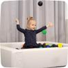 IGLU Soft Play Ball Pool Heaven for Toddlers 1-3 Foam Pit for Baby Activities Indoor and Outdoor Large Kids' Ball pits in White Color view 4