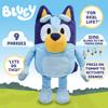 Bluey 13" Talking Plush  Interactive Stuffed Animal, Sings Theme Song, 9 Phrases from TV Show, Soft Deluxe Fabric, Cuddly Toy for Kids, Batteries Included  Official Merchandise, Ages 3+ view 3