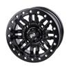 4/137 Tusk Nebo Beadlock Wheel 14x7 5.0 + 2.0 Matte Black for CAN-AM Maverick X3 X RC Turbo RR 64 Inch 2022-2024 view 1