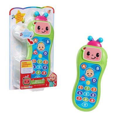 CoComelon Press and Learn Remote, Learning & Education, Officially Licensed Kids Toys for Ages 18 Month by Just Play