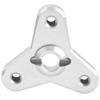 Vgoohobby Aluminum Alloy Slipper Clutch Eliminator Compatible with Traxxas E-Maxx E-Revo Summit T-Maxx 3.3 Revo 3.3 1/10 RC Car Upgrade Parts (Silver) view 3
