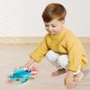 ArtCreativity Light-Up Transparent Airplane Toy for Toddlers 1-3, Fun Bump-and-Go Plane Toy for Kids 3-5, with Colorful Moving Gears, Music, and LED Effects - Perfect Airplane Gift for Boys and Girls view 2
