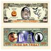 American Art Classics Pack of 25 - Scary Halloween 13 Dollar Novelty Money Collectible Bills - Fun Trick Or Treat Items view 1