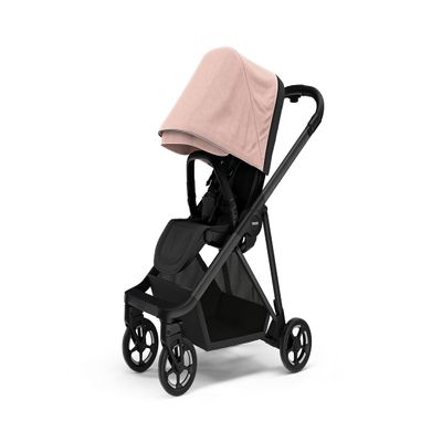 Thule Shine Baby Stroller, Full-Size Stroller Features, Compact and Lightweight Design, Reversible seat, Spacious Storage Basket, Adjustable Leg Rest, Easy one-Hand fold