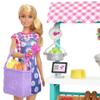 Barbie Careers Playset, Farmers Market Set with Blonde Fashion Doll, Furniture & Accessories view 2