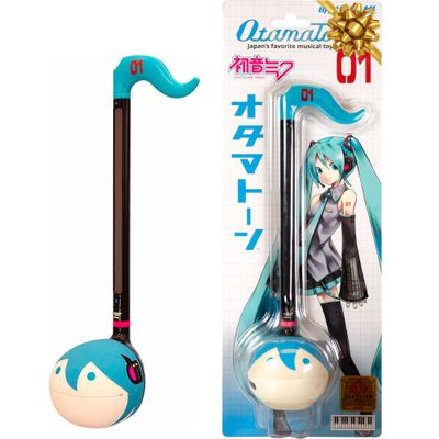 Otamatone Classic Hatsune Miku Vocaloid [Officially Licensed] Japanese Character Electronic Musical Instrument Portable Synthesizer from Japan Maywa Denki for Children Kids and Adults Gift