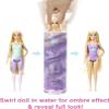 Barbie Color Reveal Sunshine and Sprinkles Doll & Accessories with 25 Surprises, Palm Tree Theme Including Water-Shower Umbrella & Color Change view 2