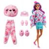 Barbie Cutie Reveal Doll, Fantasy Series Sloth Plush Costume, 10 Surprises Including Mini Pet & Color Change view 3