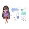 Barbie Totally Hair Doll, Butterfly-Themed with 8.5-inch Fantasy Hair & 15 Styling Accessories (8 with Color-Change Feature) view 4