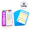 BAZIC Products Numbers Flash Cards, with Picture ABCs Letters Number Counting Flashcards (36/Pack), 72-Packs view 2