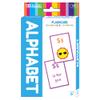 BAZIC Products Alphabet Flash Cards, with Picture ABCs Letters Uppercase Lowercase Flashcards (36/Pack), 72-Packs view 1