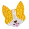 1 Chihuahua Large Dog Bubble Pop Fidget Toy - Silicone Push Poke Bubble Wrap Fidget Toy - Press Bubbles to Pop The Bubbles - Bubble Popper Sensory Stress Toy Doggy Puppy Pooch (1 Chihuahua) view 2
