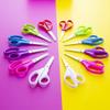 BAZIC Products School Student Scissors Set, 5" Pointed Tip & Safety Blunt Tip Stainless Steel Scissor, Craft Scissor (2/Pack), 144-Packs view 4