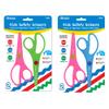 BAZIC Products Kids Safety Scissors 5 1/2", School Student Craft Training Scissor Set, Safe Blunt Tip Zigzag Wave Straight Edge (2/Pack), 144-Packs view 1