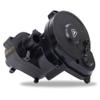 TREAL Ryft Transmission Gearbox W/Motor Mount, Aluminum 7075 CNC Machined Transmission Housing Set for 1/10 Axial RBX10 Ryft Upgrades (Black) view 2