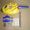 FLTHOBBY RC Helicopter MD500E 450 Pre-Painted fuselage for 450 Size Helicopters.Suitable for Almost All 450 Size(325mm Rotor Blade) Helicopters, Such as: Align T-REX450X/XL/SE/SE V2 view 2