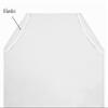 American Baby Company 2 Pack 100% Natural Cotton Percale Cot Sheets for Daycare Standard Size 23" x 51" - Soft & Breathable Cot Sheets for Daycare and Preschool, White view 3