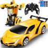 Chridark Remote Control Car Toys - Transforming RC Cars for Kids & Boys Toys - One Button Transformation and 360 Degree Rotating Drifting - Gifts for Boys and Girls view 1