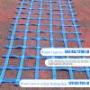 DREAMOSA Climbing Cargo Net,Outdoor Playground Ladder Netting Safety Obstacle Net for Kids Backyard Ninja Warrior Obstacle Course Jungle Gym Webbing Net Play Sets for Treehouse,for Backyard,Blue view 3